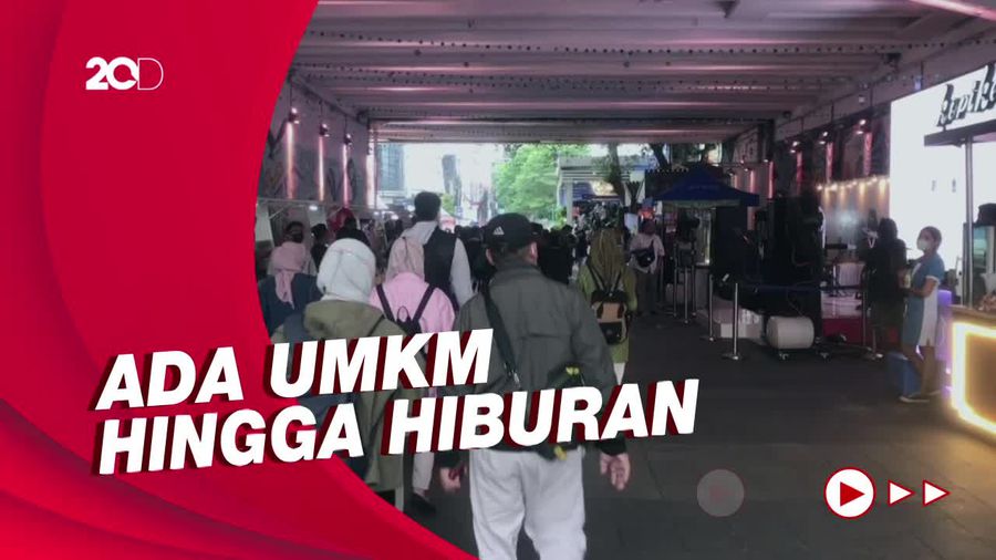 Melihat Bazar Ramadan di Stasiun MRT Dukuh Atas