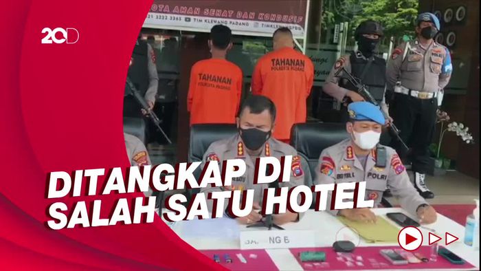 Perwira Polisi di Padang Ditangkap Saat Pesta Sabu