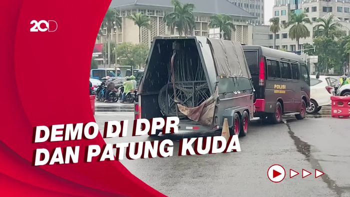 9.915 Aparat Gabungan Siap Kawal Demo Mahasiswa