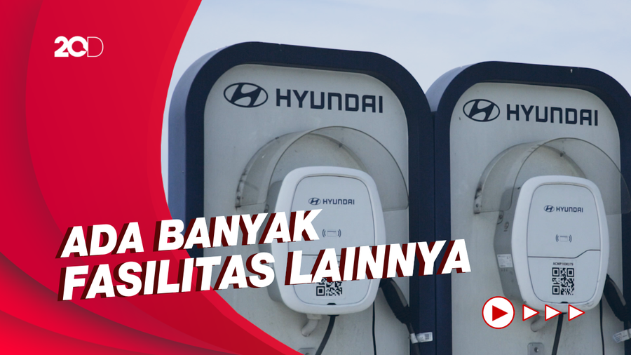 Ada Charger Mobil Listrik hingga Masjid Unik di Rest Area KM 379