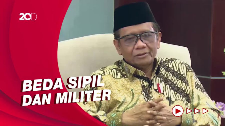 Mahfud Cerita Beda Nasib dengan Luhut Waktu Mengganti Pejabat Eselon 1