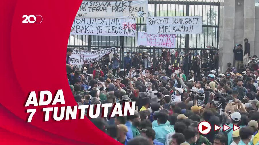 Hari Ini Mahasiswa Bakal Demo di Istana dan DPR, Sampaikan 7 Tuntutan