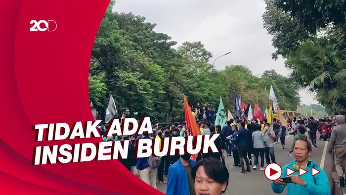 Demo 21 April Bubar, Polda Metro: Hari Ini Berjalan Tertib