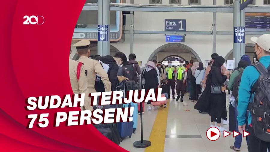 H-10 Lebaran, 267.300 Tiket KA Jarak Jauh Telah Terjual