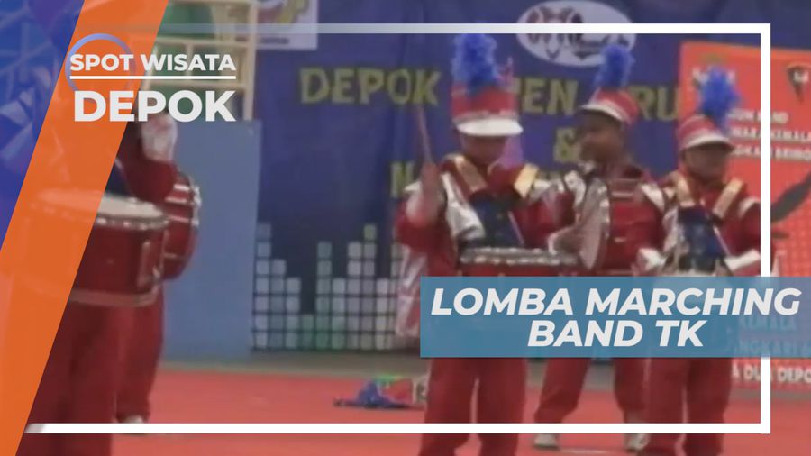 Tingkah Lucu Siswa Siswi Taman Kanak-kanak Dalam Lomba Marching Band