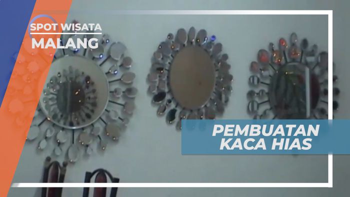 Pembuatan Kaca Hias di Kota Malang
