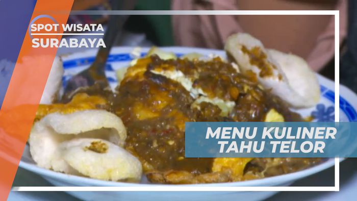 Menikmati Kelezatan Tahu Telor Dengan Siraman Sambal Kacang, Surabaya