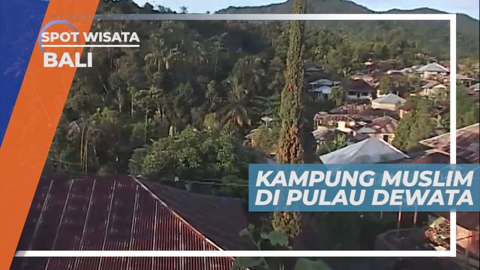 Riuh Kegiatan Anak Pesantren di Kampung Muslim Pulau Bali