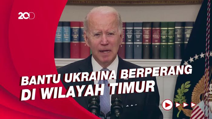 Biden Berikan Bantuan Militer Senilai 800 Juta Dolar ke Ukraina