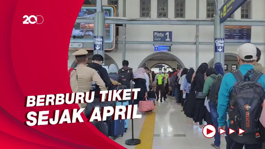 Alasan Warga Mudik Naik Kereta Lebih Awal: Hindari Kepadatan