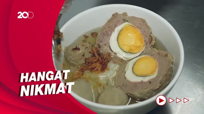 Bikin Laper: Bakso Belo dengan Isian Telur Asin