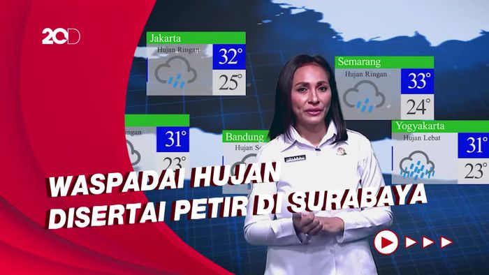 Cuaca Hari Ini Secara Umum Hujan Ringan, Cek di Sini Info Selengkapnya!