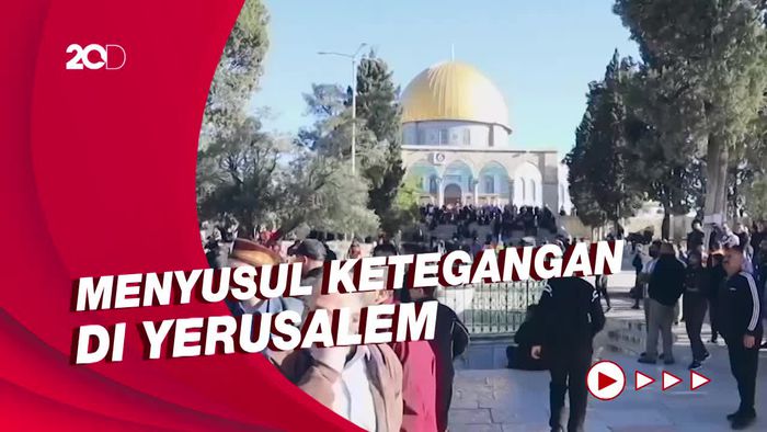 Buntut Kericuhan Al-Aqsa, Palestina Pamer Kekuatan Bersenjata