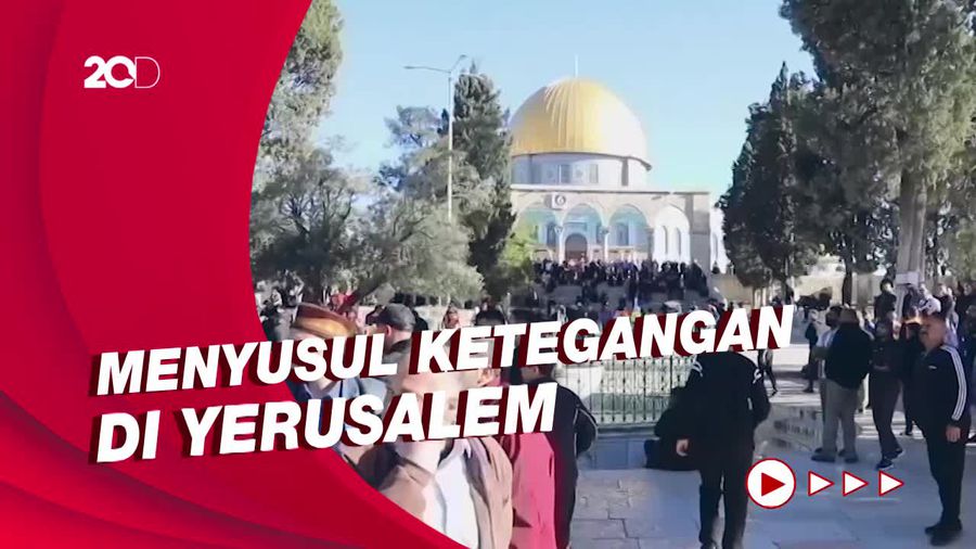 Buntut Kericuhan Al-Aqsa, Palestina Pamer Kekuatan Bersenjata