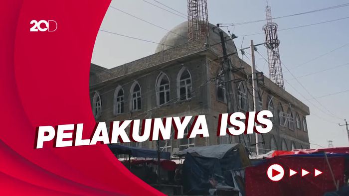 Penampakan Masjid di Afghanistan Kena Bom, 12 Jemaah Tewas