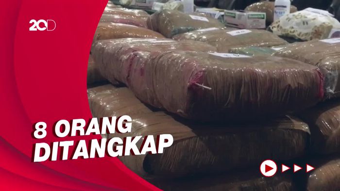 Penampakan 471 Kg Ganja dari Aceh yang Hendak Dijual ke Jakarta