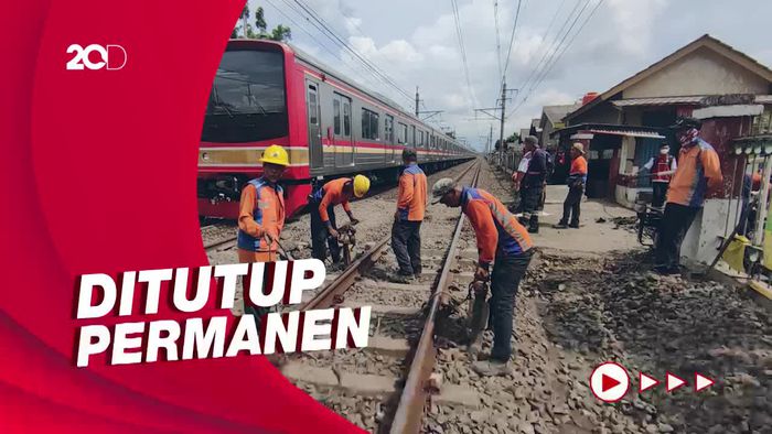 Begini Kondisi TKP Mobil Tertabrak KRL di Depok Saat Ditutup Permanen