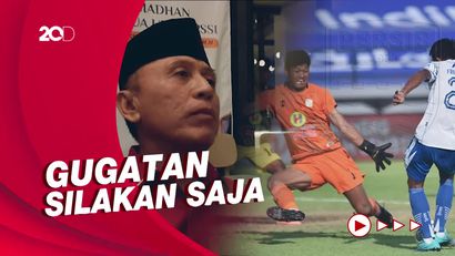 Ketum PSSI Bicara Dugaan Sepak Bola Gajah Barito vs Persib