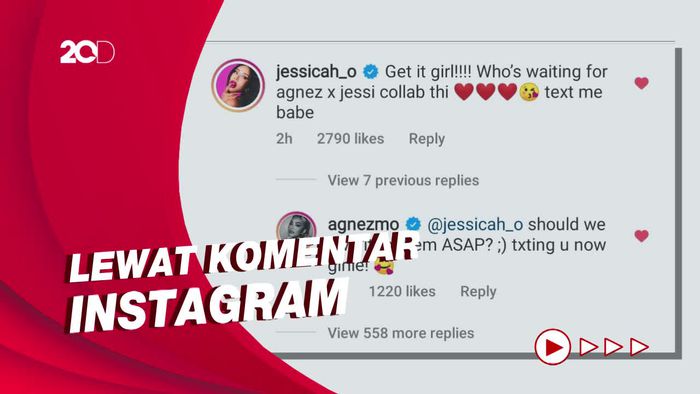 Jessi dan Agnez Mo Isyaratkan Bakal Kolaborasi