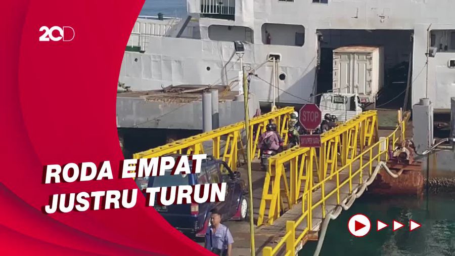H-8 Lebaran, Pemudik Sepeda Motor di Pelabuhan Gilimanuk Meningkat