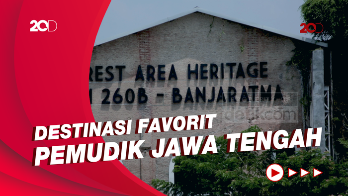 Wajah Baru Rest Area KM 260 yang Dulunya Bekas Pabrik Gula