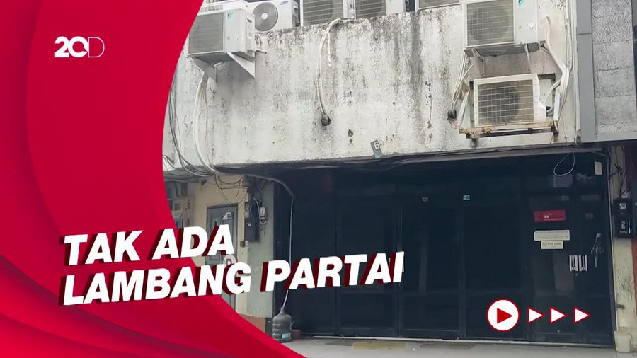 Penampakan Kantor Partai Mahasiswa Indonesia di Cikini