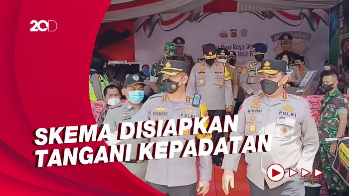 Wakapolri Cek Pos Mudik Cileunyi: Belum Ada Peningkatan Arus