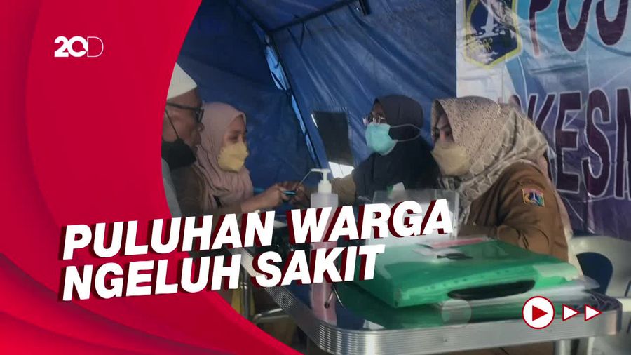 Korban Kebakaran Pasar Gembrong Alami Luka Bakar Hingga Sakit Kepala