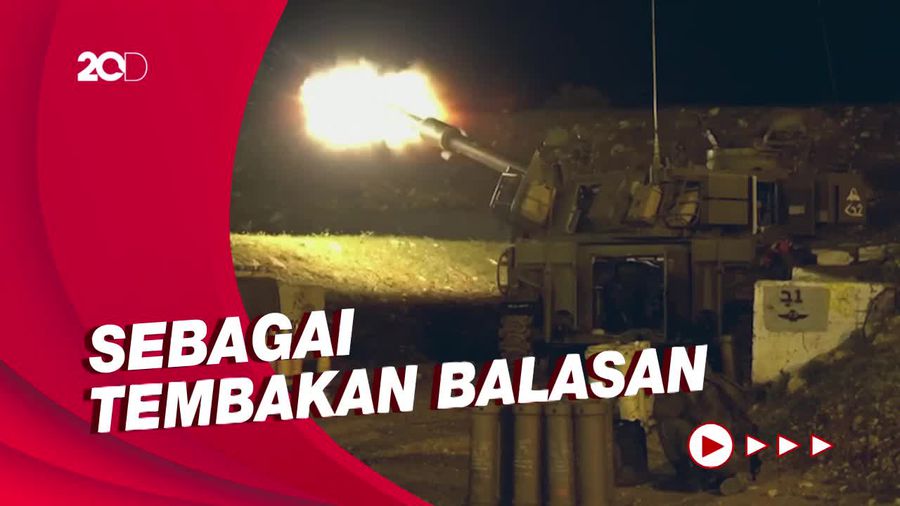 Israel Lancarkan Serangan Artileri Berat ke Wilayah Lebanon
