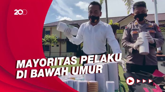 Polisi Musnahkan Bahan Pembuat Petasan Seberat 27 Kg, 6 Pelaku Diciduk