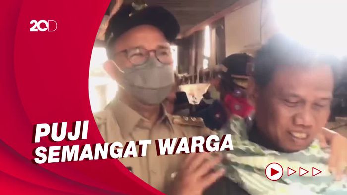 Saat Korban Kebakaran Pasar Gembrong Tanya Anies: Siap Jadi Presiden?