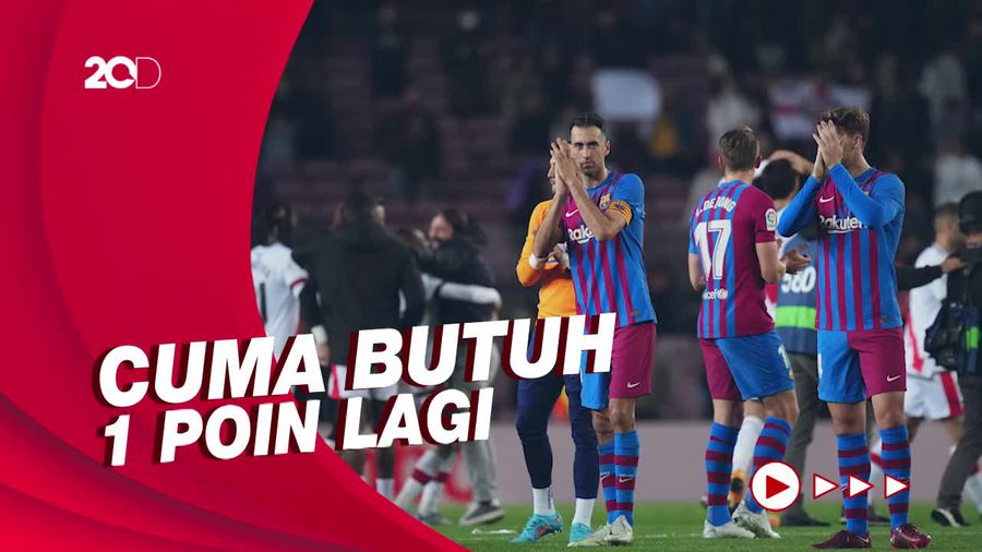 Barcelona Tumbang Lagi, Madrid Selangkah Lagi Juara LaLiga