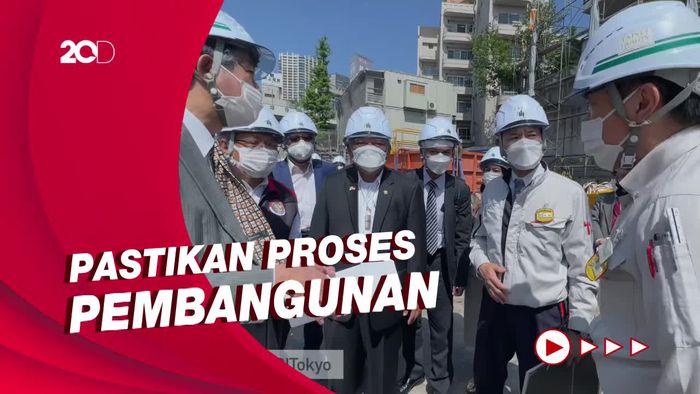 Menteri PUPR Tinjau Pembangunan Gedung Baru KBRI Tokyo