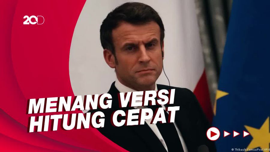 Emmanuel Macron Terpilih Kembali Menjadi Presiden Prancis 