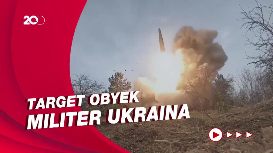 Sistem Rudal Iskander Penghancur Depot Persenjataan Ukraina