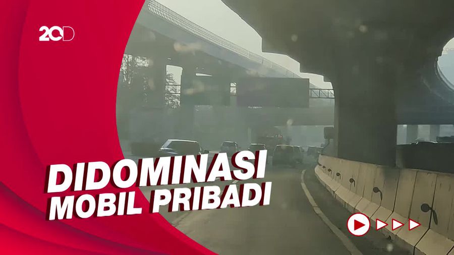 H-7 Lebaran, Lalu Lintas Jakarta Arah Cikampek Padat Merayap