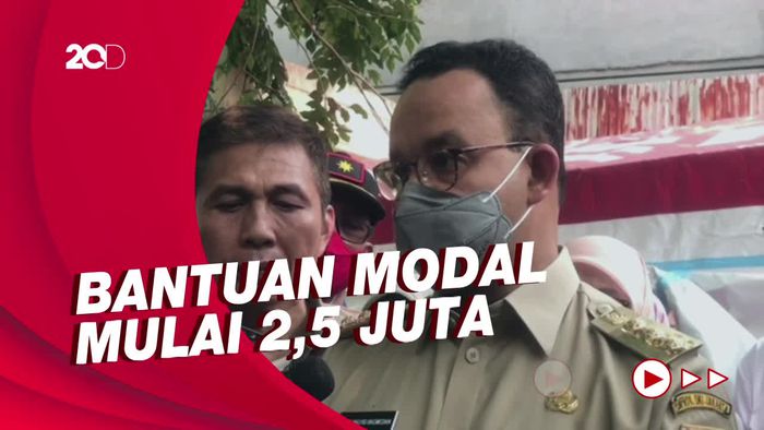 Janji-janji Anies untuk Pedagang Korban Kebakaran Pasar Gembrong