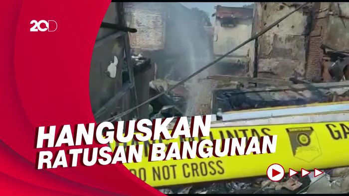 Kronologi Korsleting Rumah Warga Hingga Sebabkan Pasar Gembrong Terbakar