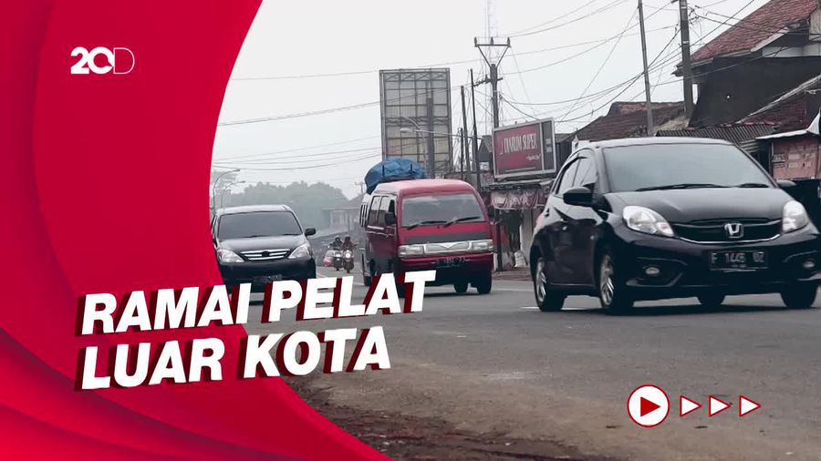 Pemudik Mulai Berdatangan di Jalur Nagreg, Pemotor Mendominasi