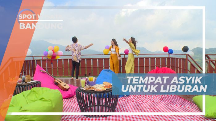 Keindahan Alam Cicalengka Dari Ketinggian, Bandung