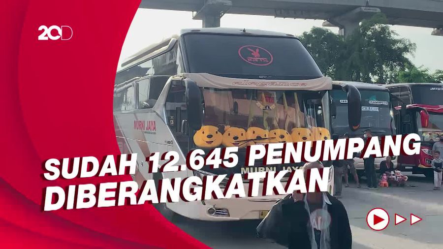 Sejak 23 April, Jumlah Penumpang di Terminal Kampung Rambutan Naik 100%