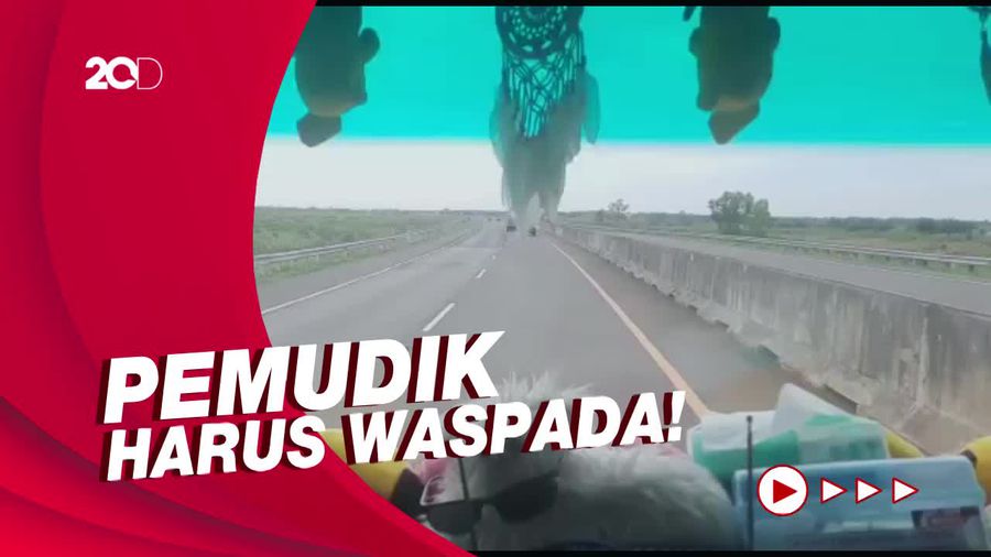 Menjajal Tol Lampung-Palembang, Waspada Jalan Bergelombang