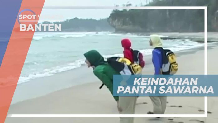 Pesona Pantai Sawarna Banten