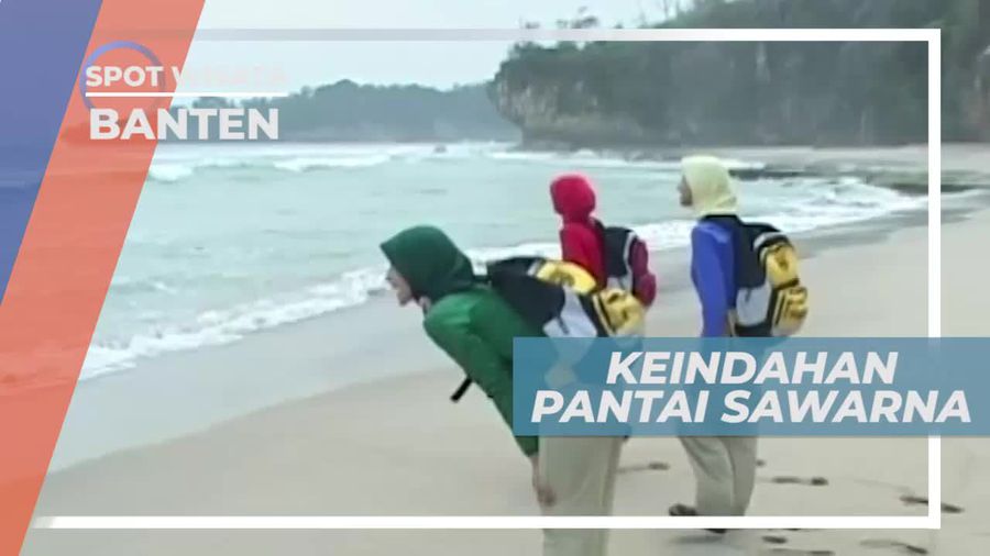 Pesona Pantai Sawarna Banten