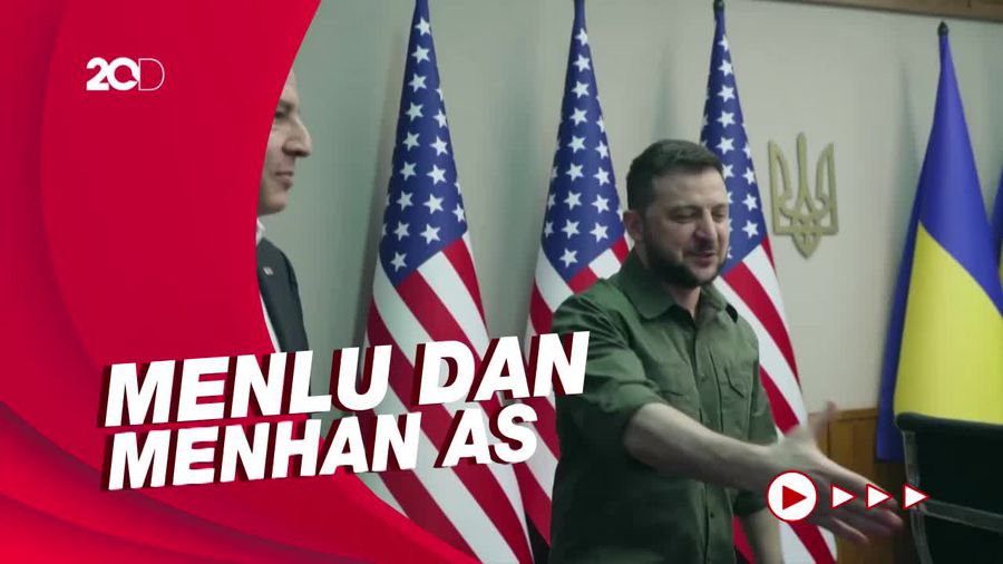 Pejabat Tinggi AS Temui Zelenskiy di Kiev, Siap Berikan Tambahan Bantuan