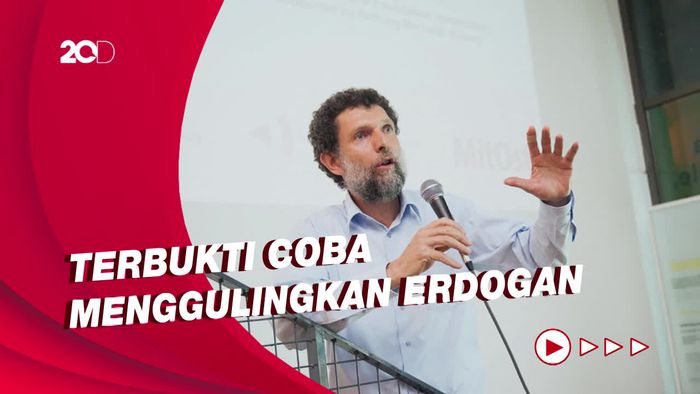 Ratusan Aktivis di Turki Memprotes Vonis Seumur Hidup Osman Kavala