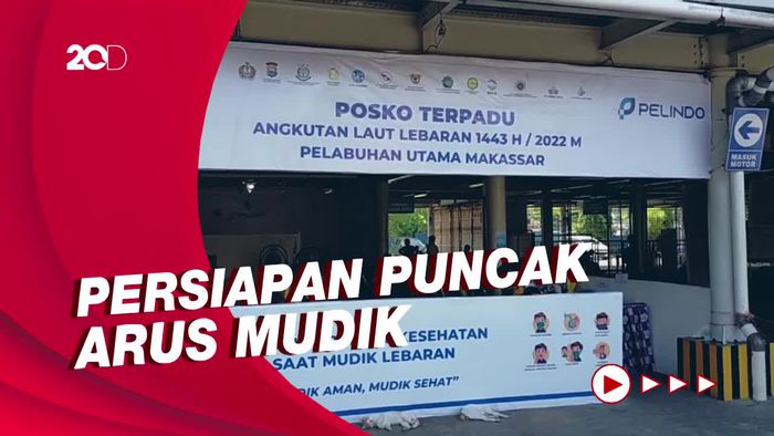 Memasuki Masa Mudik, Situasi Pelabuhan Soetta Makassar Masih Landai