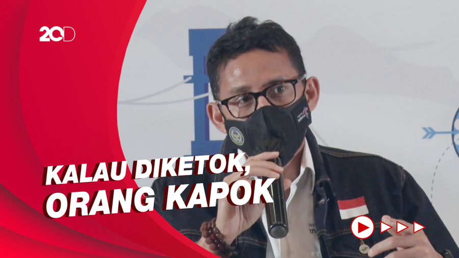 Dear Pelaku Ekraf, Sandiaga Pesan Jangan Ketok Harga di Momen Lebaran