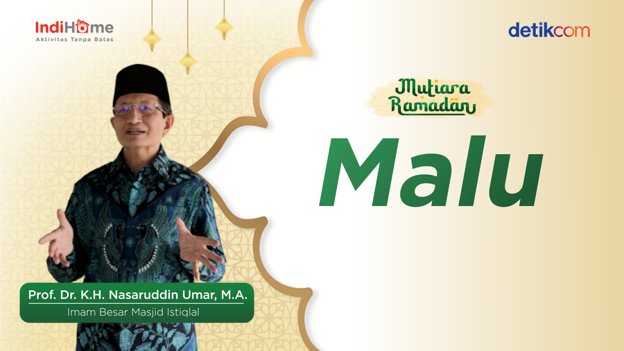 Rasa Malu Juga Bagian dari Iman