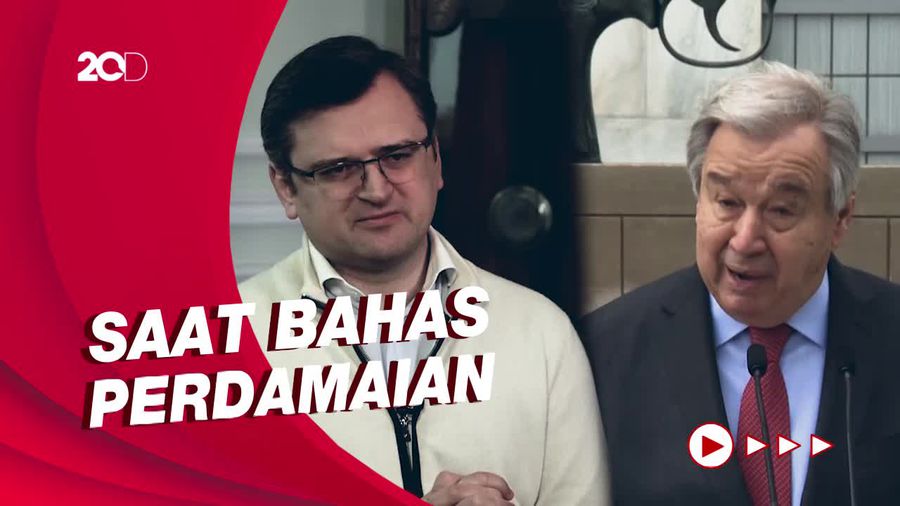 Ukraina Harap Sekjen PBB Tak Masuk Jebakan Rusia Saat di Moskow